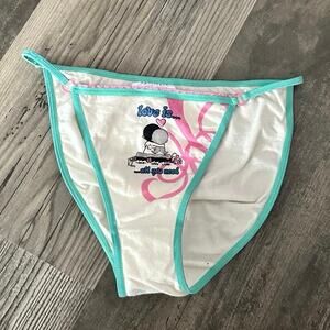 kim casali rare vintage love is all you need underwear